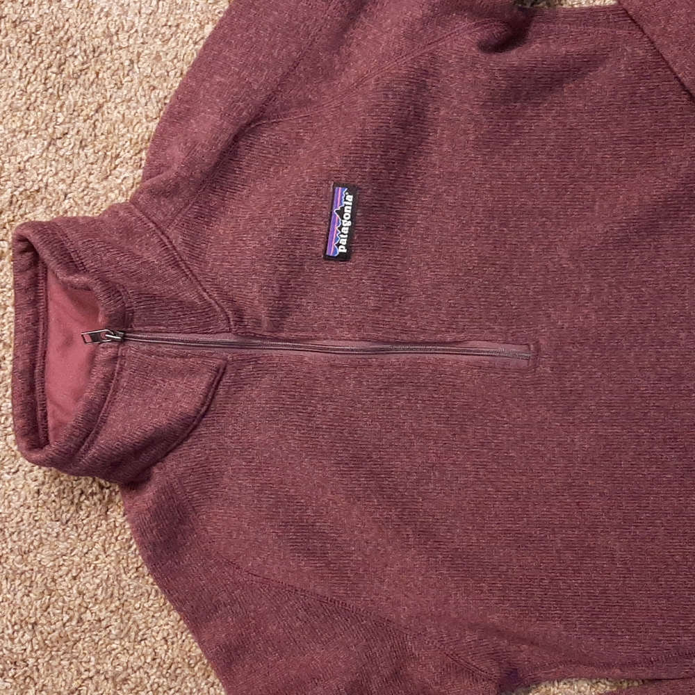 Patagonia Women's Better Sweater Jacket Quarter Zip EUC - Picture 3 of 8